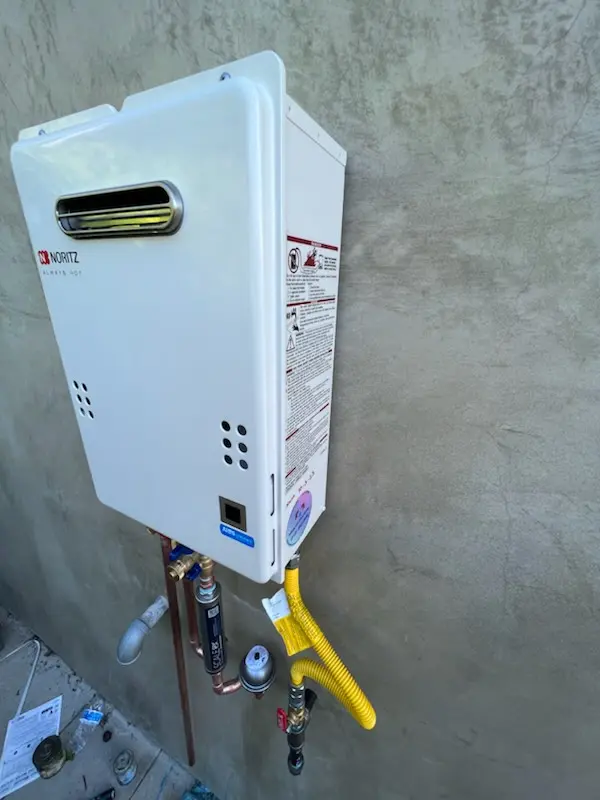 Tankless water heater installation for Ravenel homes