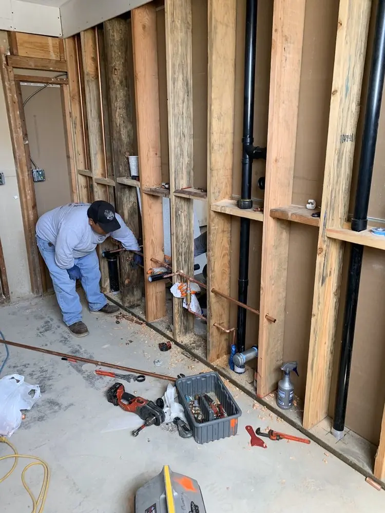 Commercial rough-in plumbing for Commercial Plumbing in Ravenel